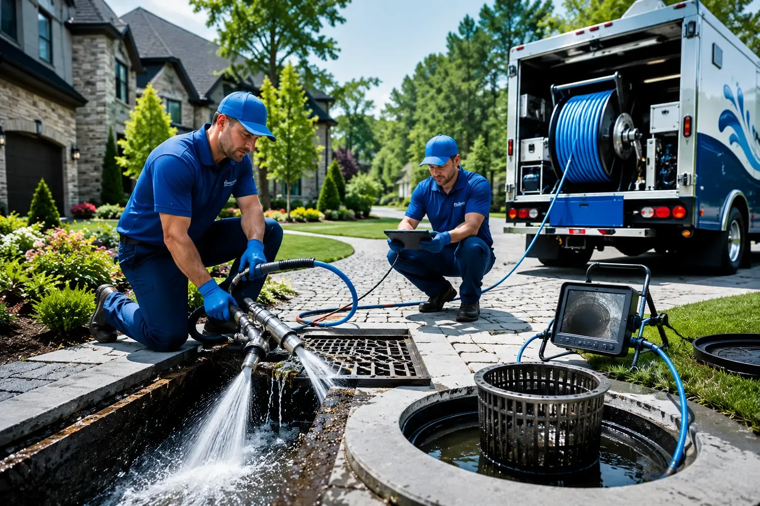 Local outdoor drain cleaning professionals in Barrington, RI